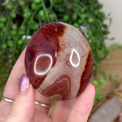 Polychrome Jasper Palm Stone (X34)