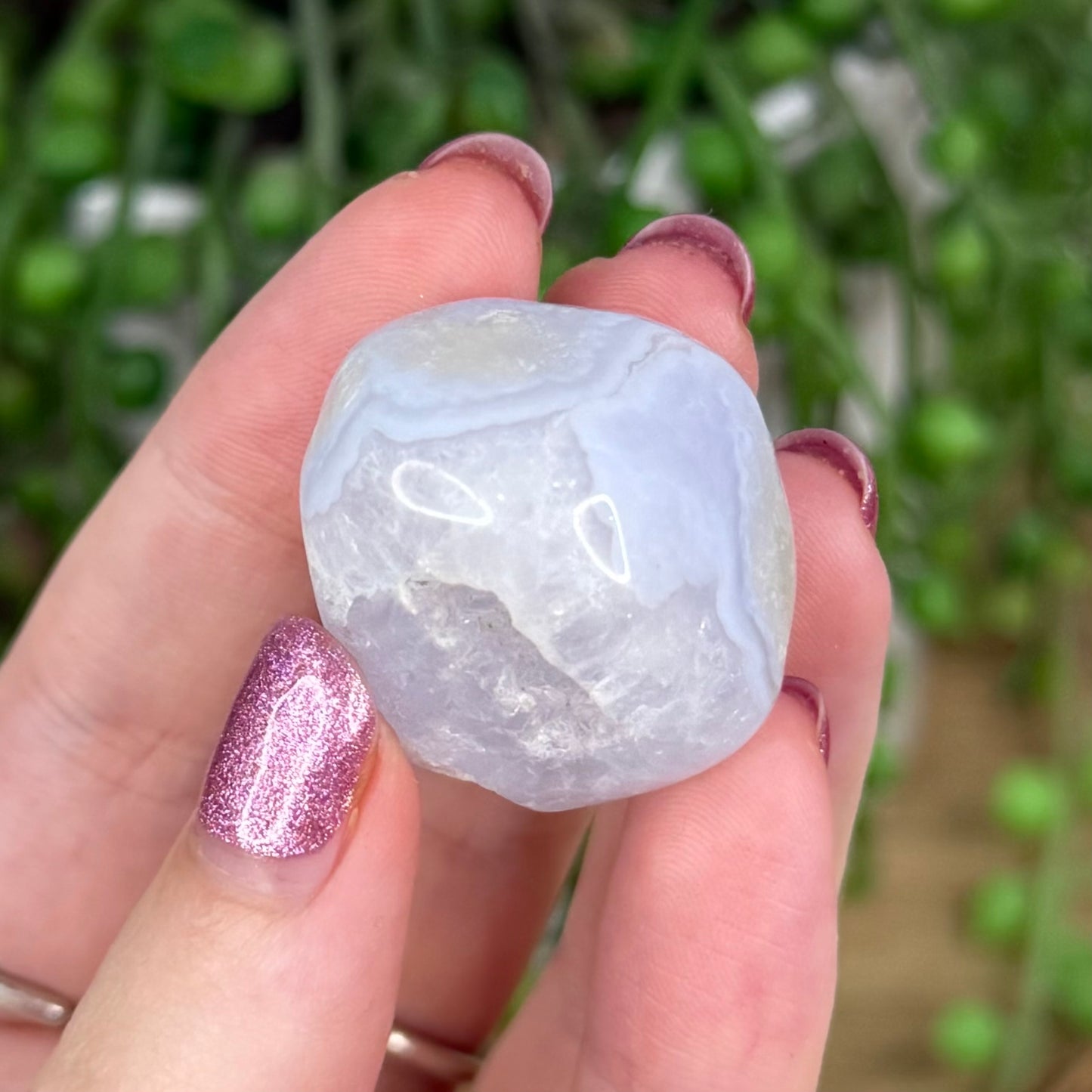Blue Lace Agate Tumble 2