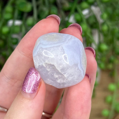 Blue Lace Agate Tumble 2