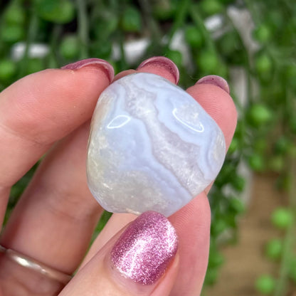 Blue Lace Agate Tumble 2