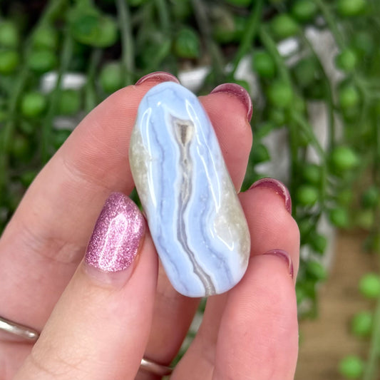 Blue Lace Agate Tumble 5