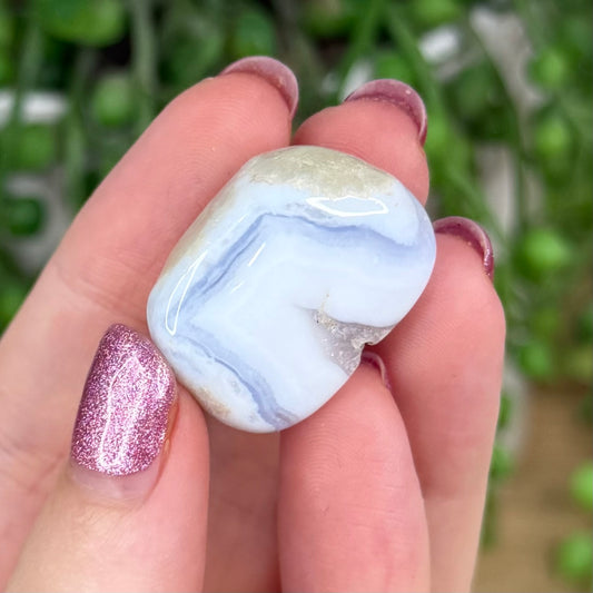 Blue Lace Agate Tumble 6