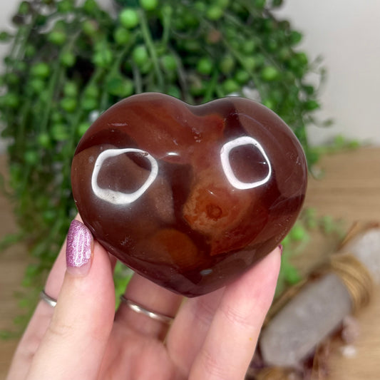 Polychrome Jasper Heart (X42)
