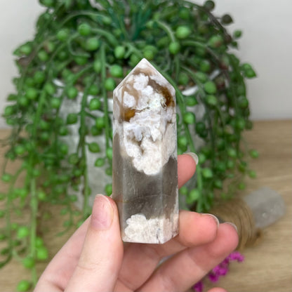 Green Flower Agate Point (877A)