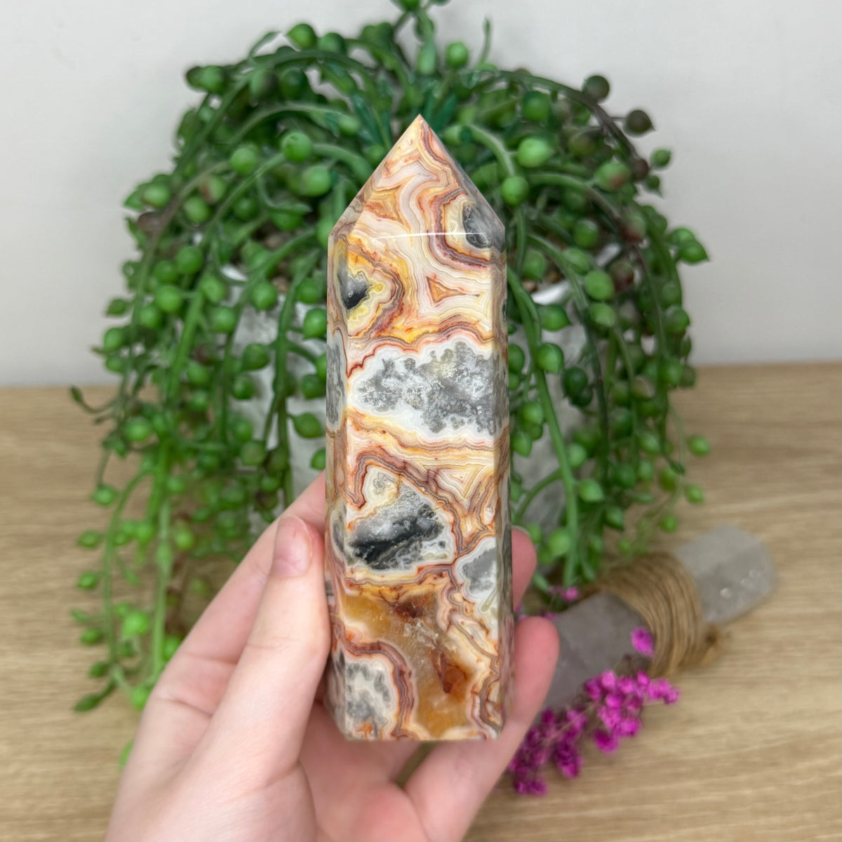 Crazy Lace Agate Point (5B)