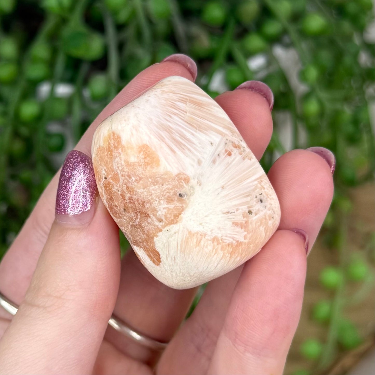 Pink Scolecite Tumble 4