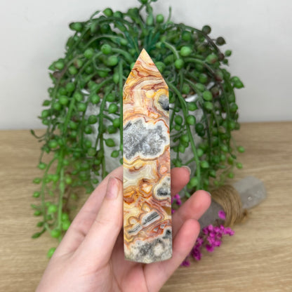 Crazy Lace Agate Point (5B)