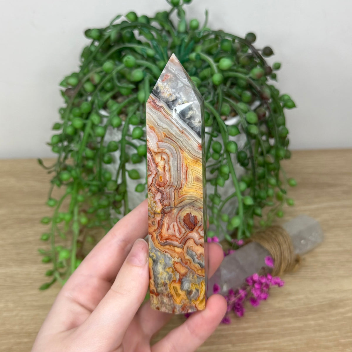Crazy Lace Agate Point (6B)