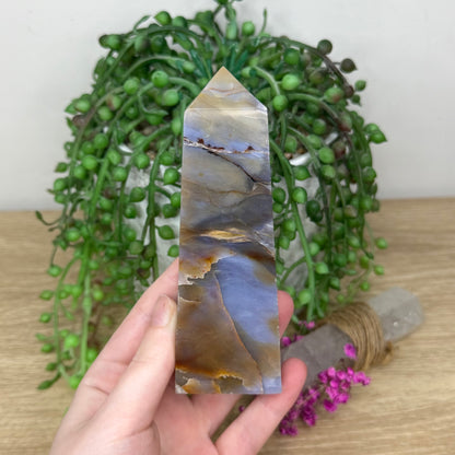 Purple Chalcedony Tower (803A)