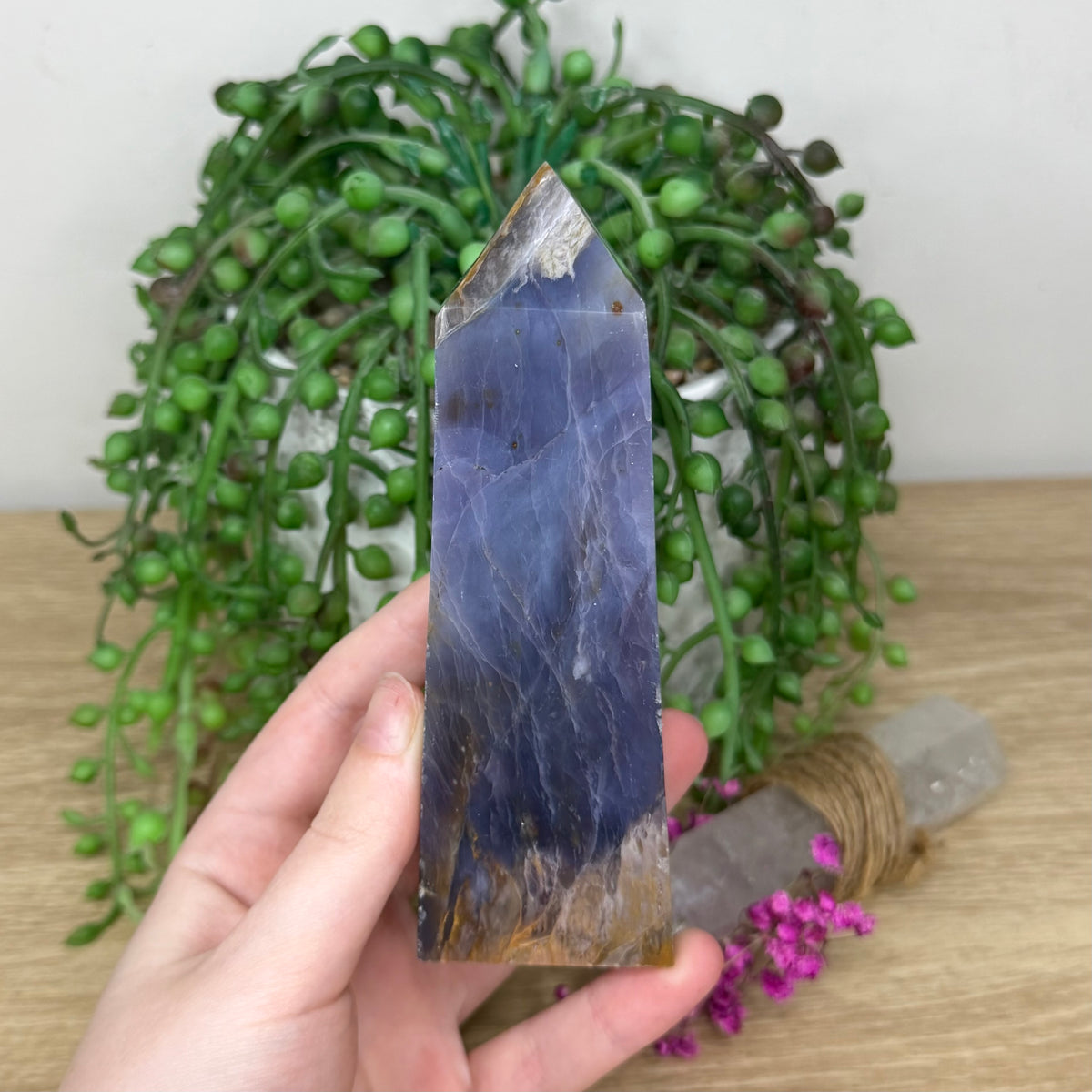 Purple Chalcedony Tower (806A)