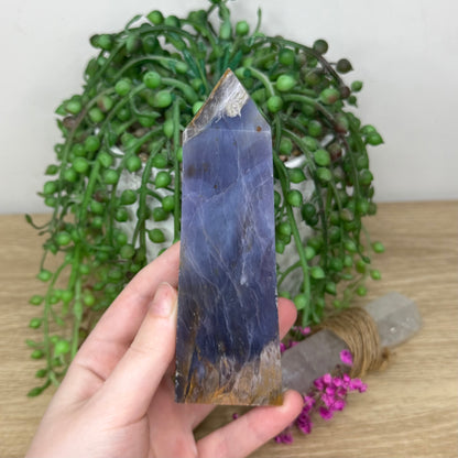 Purple Chalcedony Tower (806A)