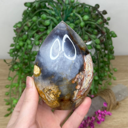 Purple Chalcedony Arch Free Form (808A)