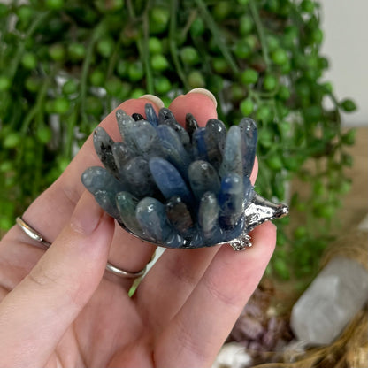 Blue Kyanite Hedgehog (Q553)