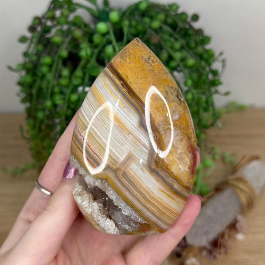 Crazy Lace Agate Arch Free Form (X24)