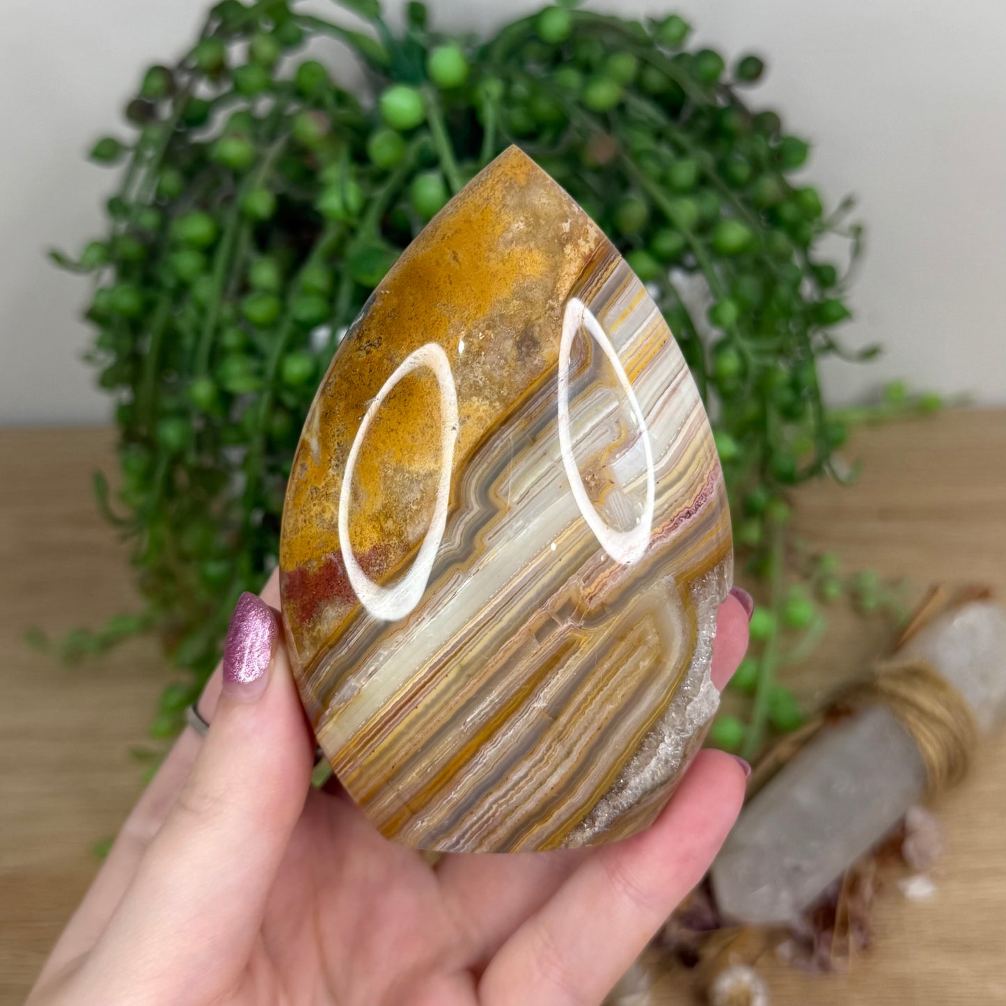 Crazy Lace Agate Arch Free Form (X24)