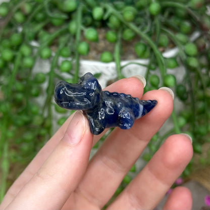 Sodalite Mini Crocodile