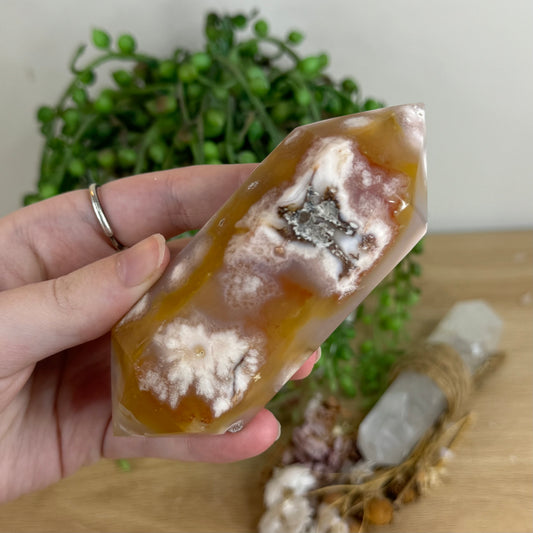 Flower Agate Dt (Q755)