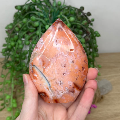 Pink Carnelian Arch Free Form (822A)