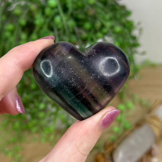 Fluorite Heart (U219)