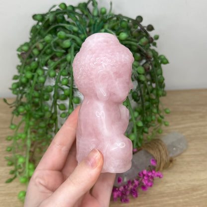 Rose Quartz Buddha (927A)