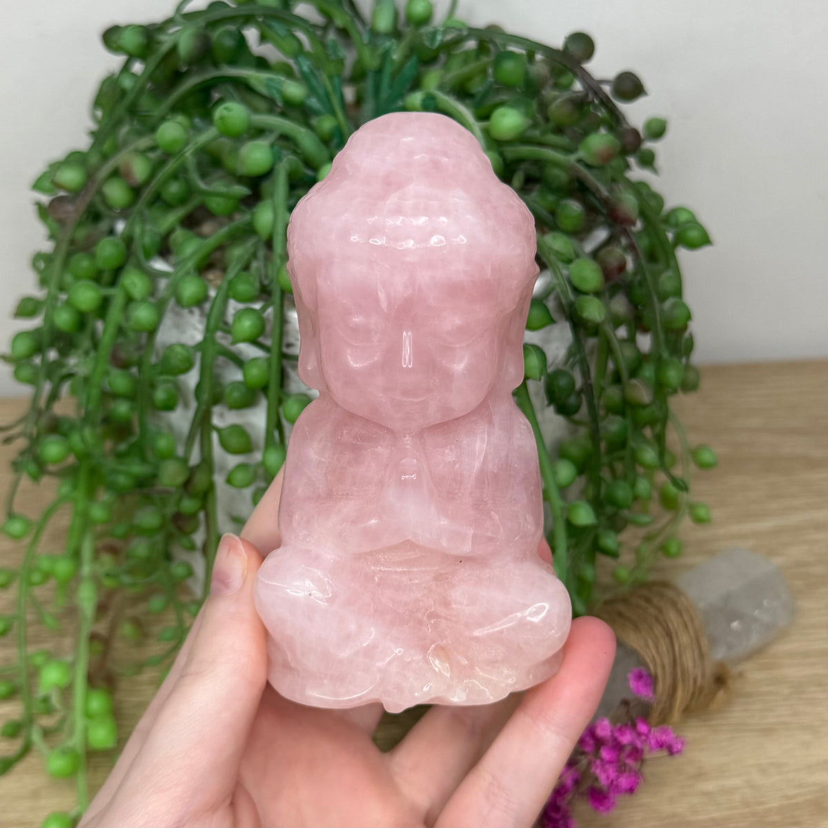 Rose Quartz Buddha (926A)