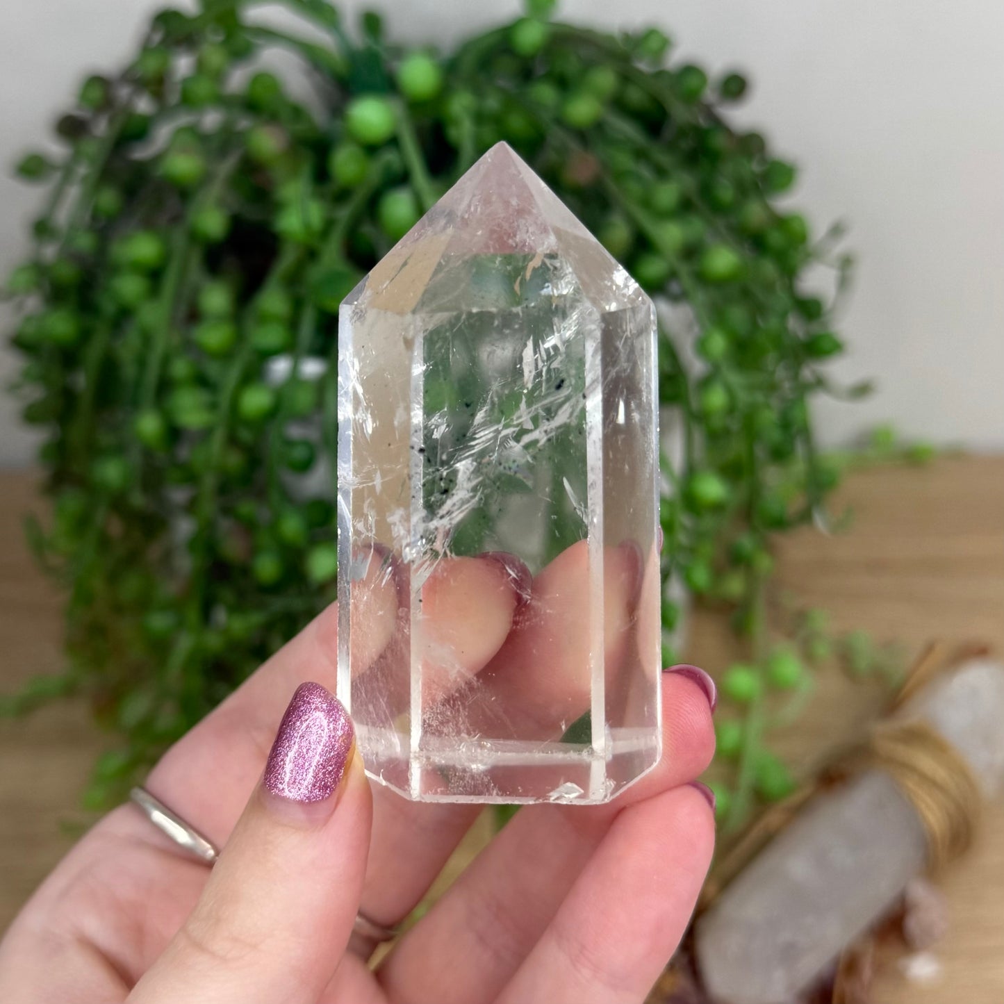 Clear Quartz Point (W593)