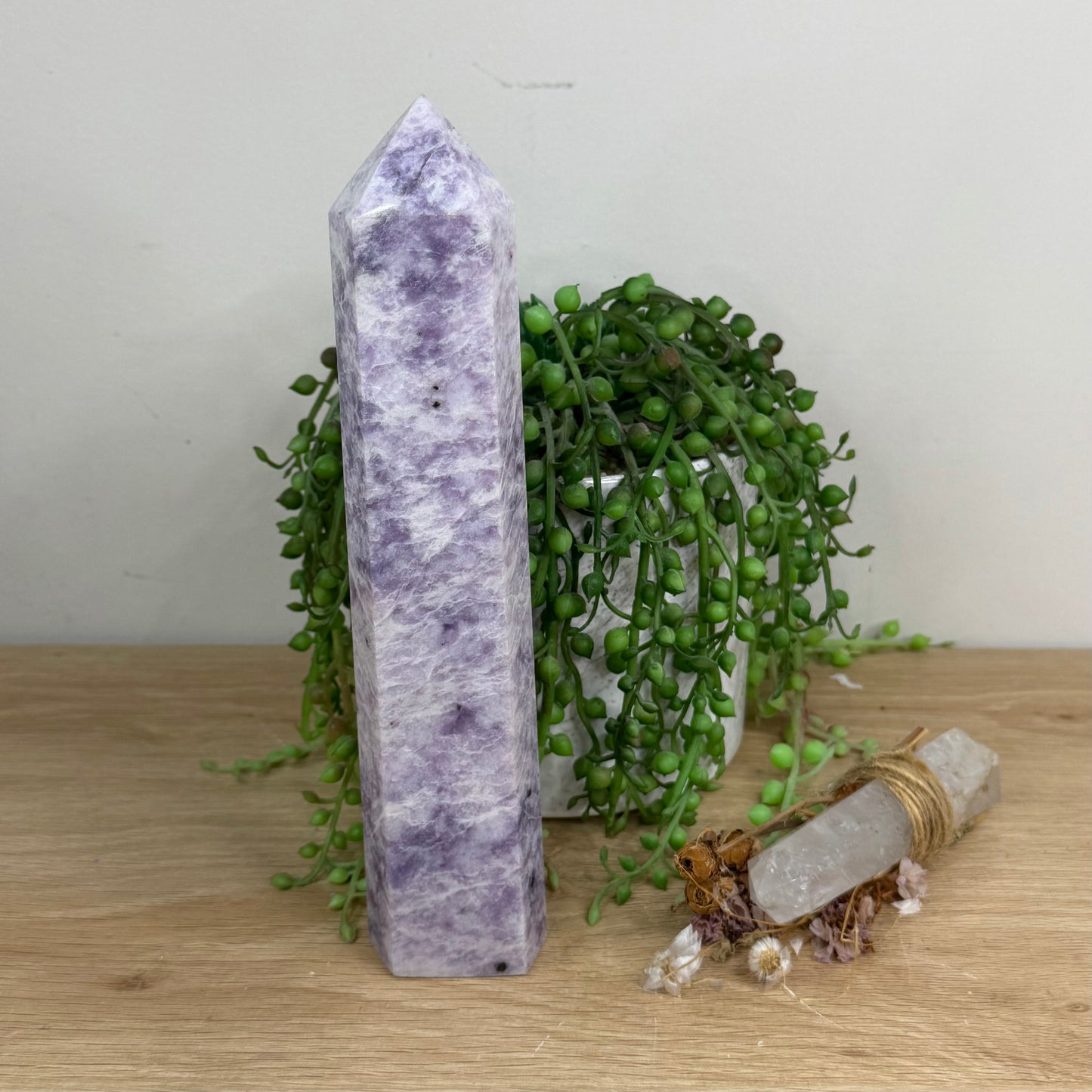 Lepidolite Tower (W555)