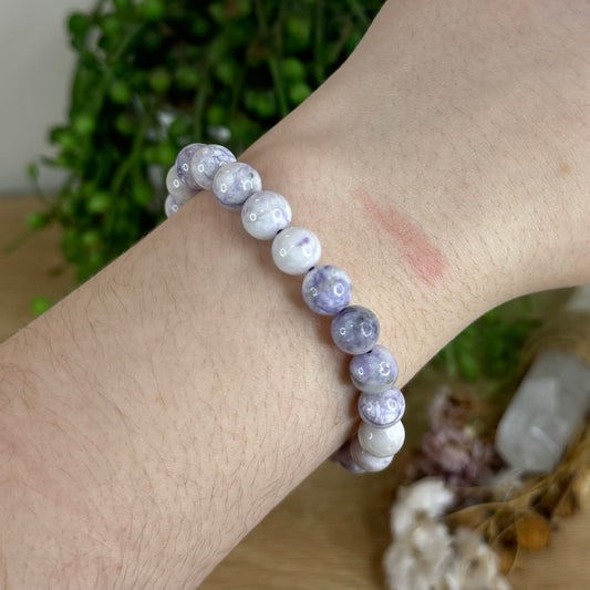 Purple Jade Bracelet (P931) (P933)