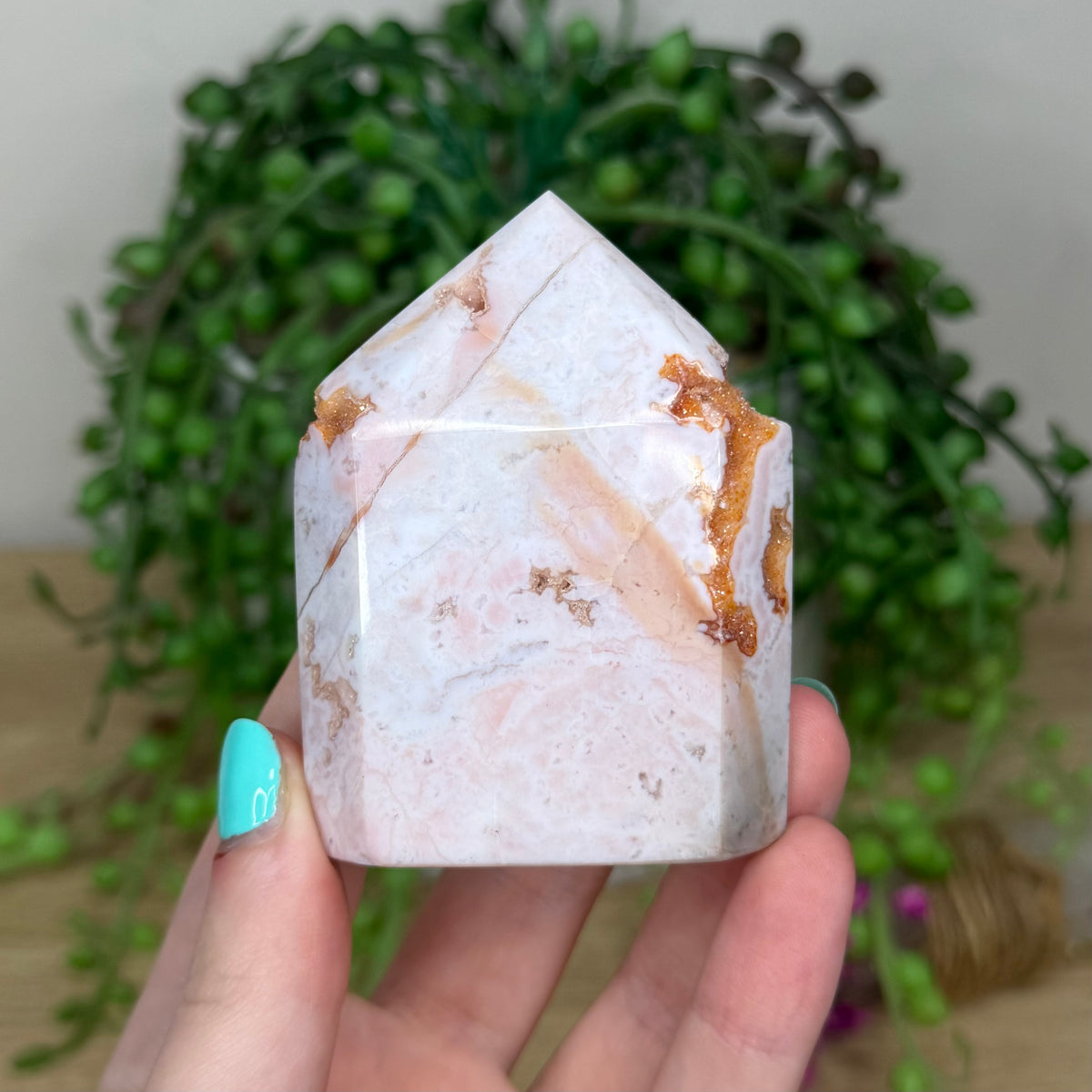 Pink Carnelian Domino Point (221B)