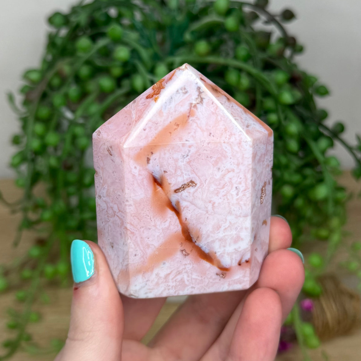 Pink Carnelian Domino Point (233B)