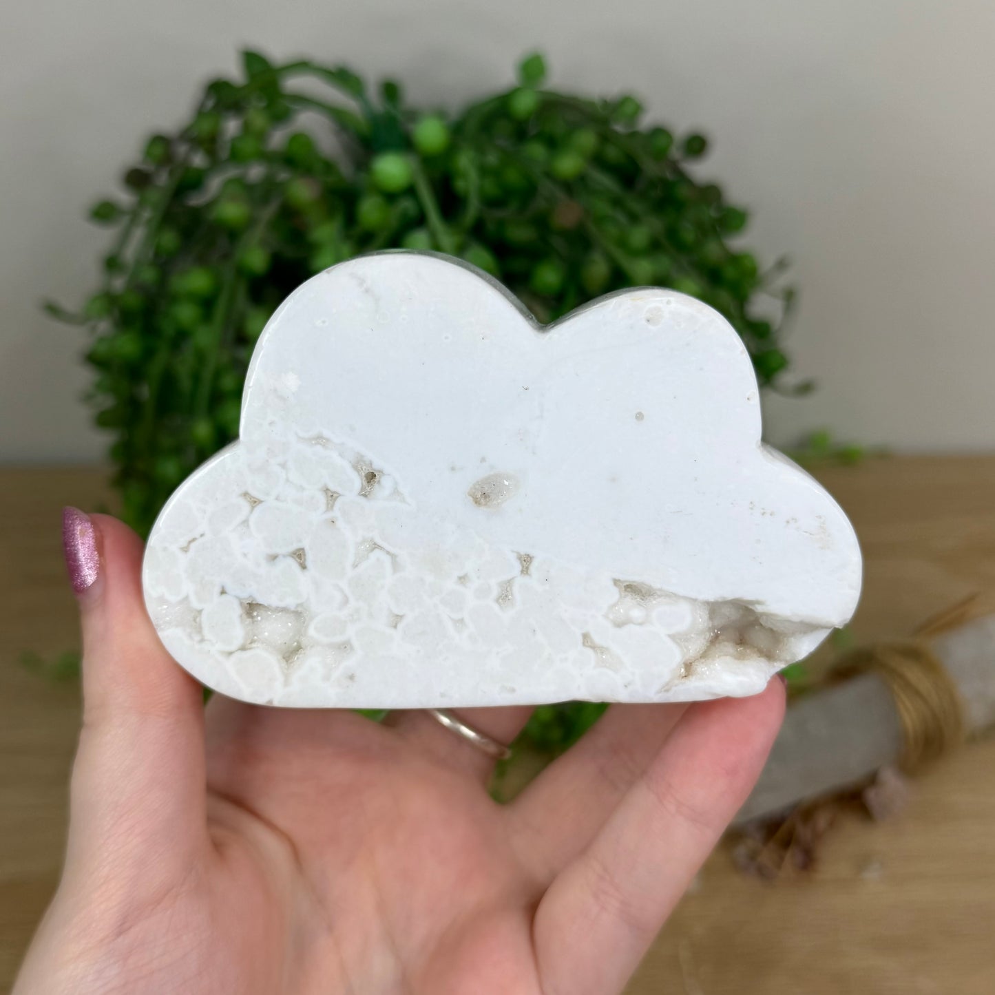White Plume Agate Cloud (W235)