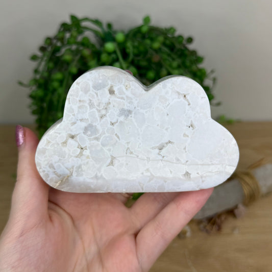 White Plume Agate Cloud (W236)