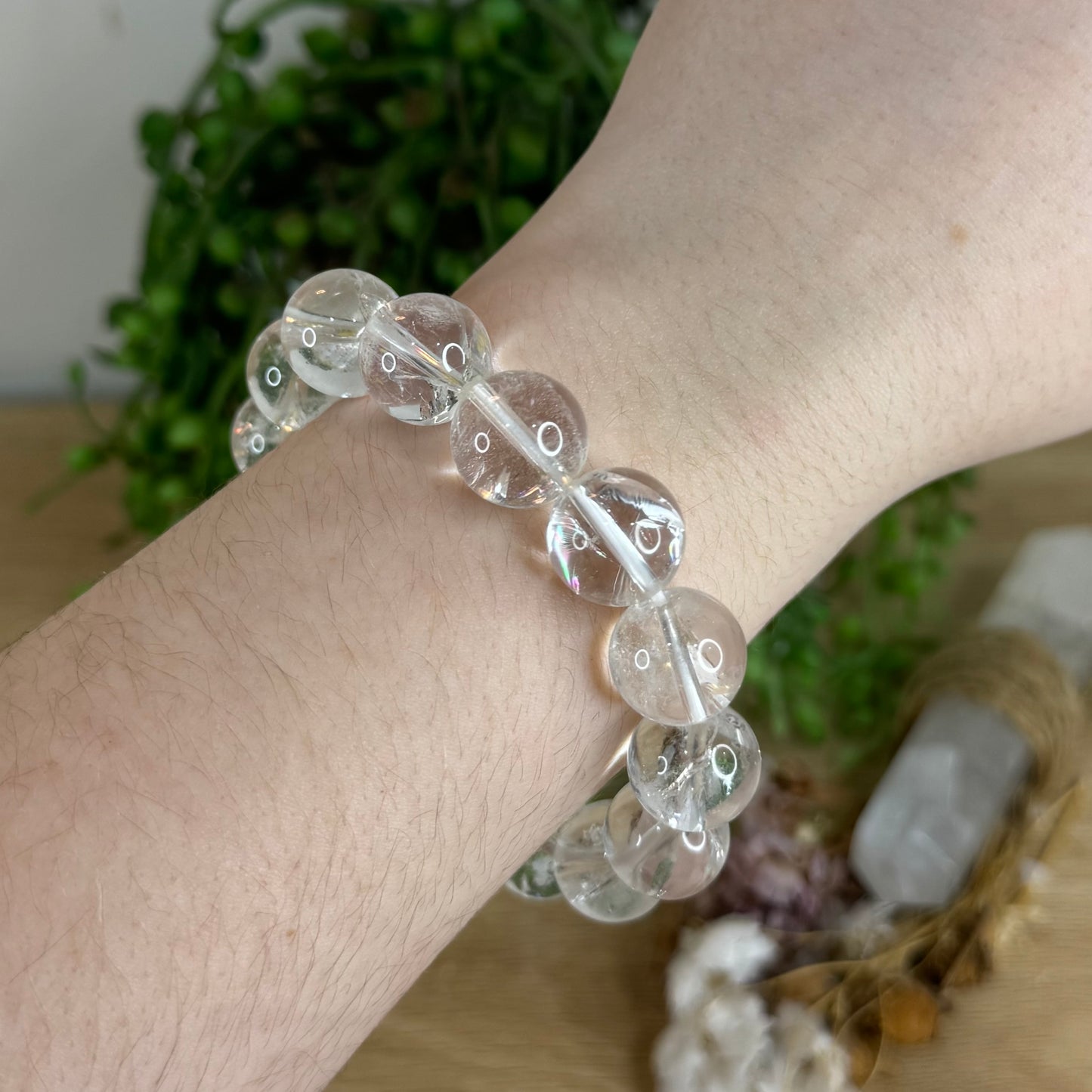 Clear Quartz Bracelet (Q601) (Q600)