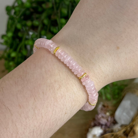 Rose Quartz Bracelet (Q467)