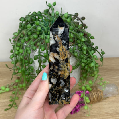 Golden Tourmaline Point (993A)