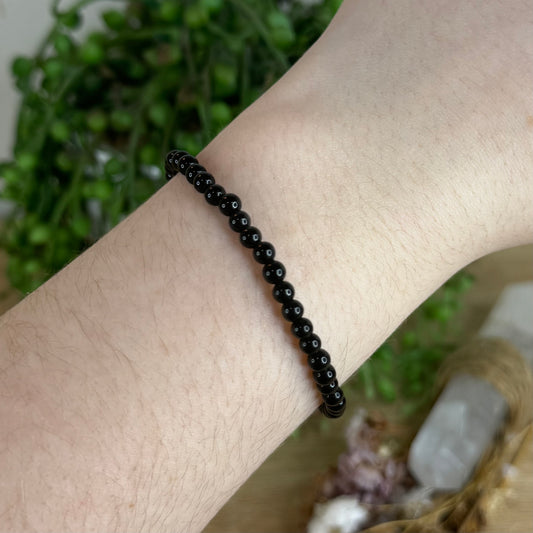 Black Obsidian Bracelet (Q504) (Q507) (Q505) (Q506)