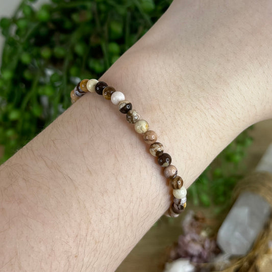 Coconut Jasper Bracelet (Q525) (Q523) (Q524)
