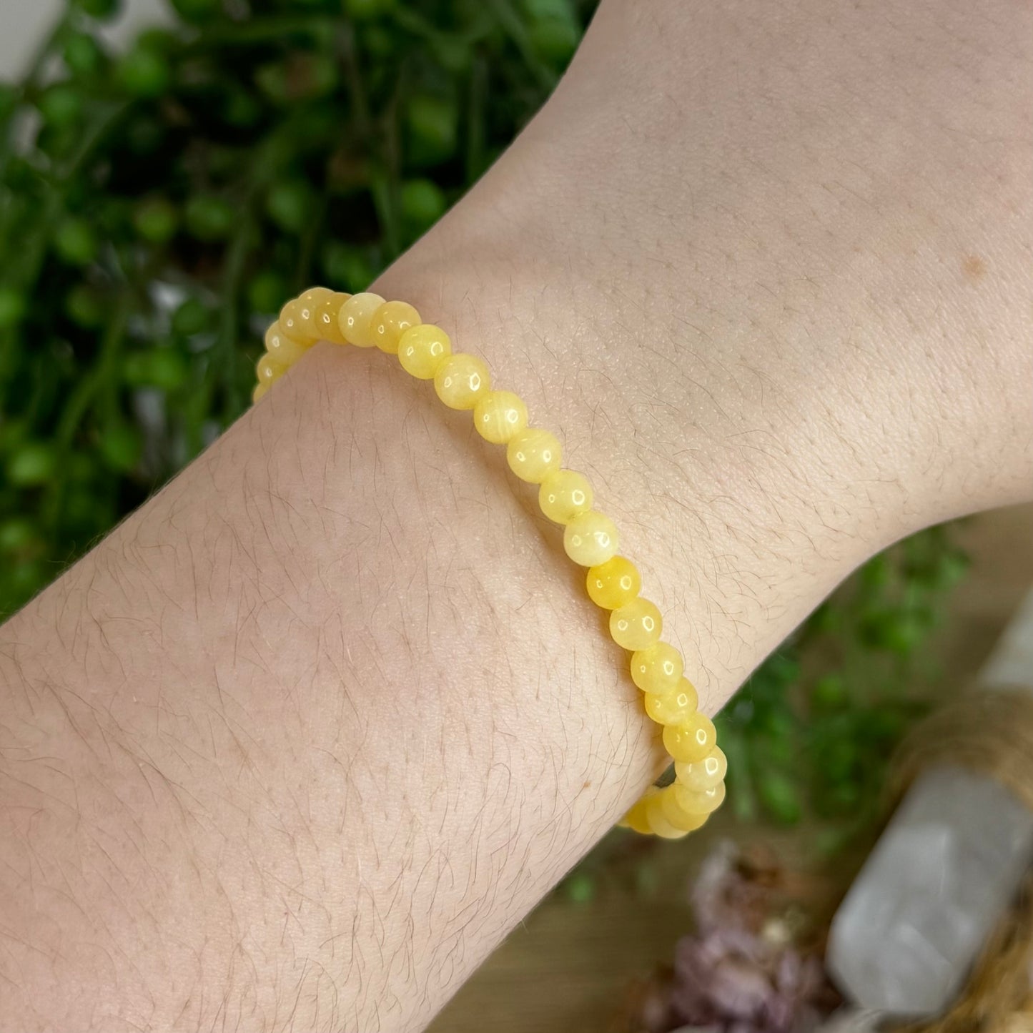 Yellow Calcite Bracelet (Q522)