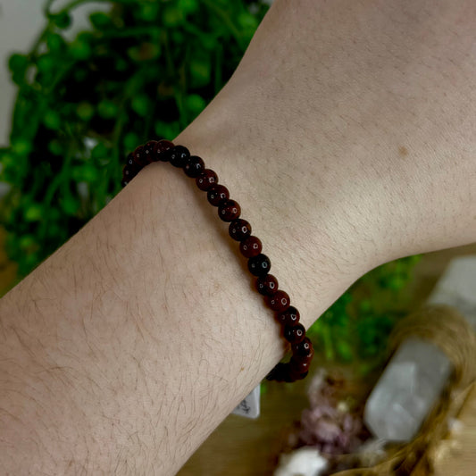 Mahogany Obsidian Bracelet (Q514) (Q513) (Q515)
