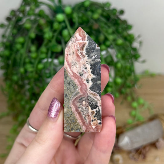 Rhodochrosite Point (W152)