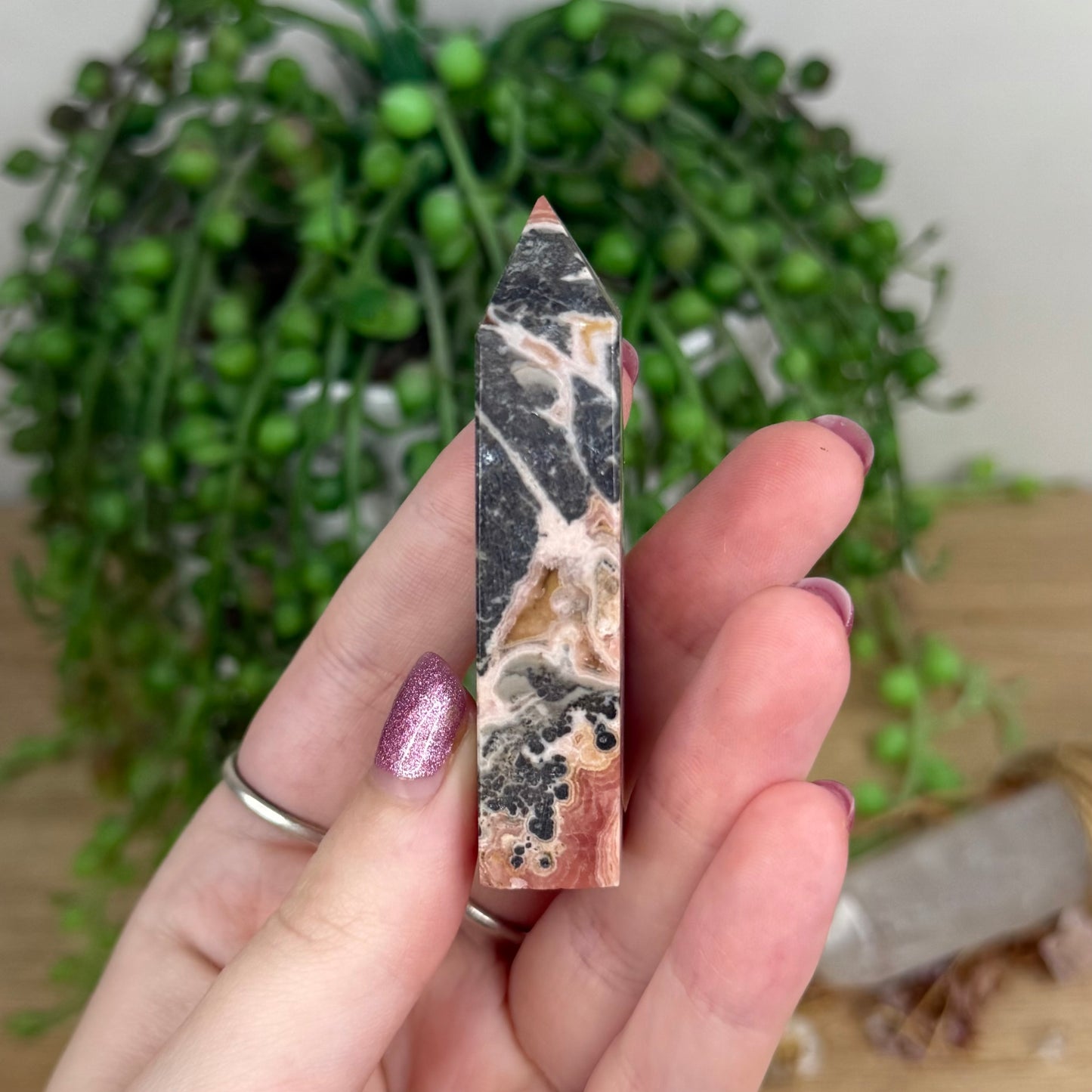 Rhodochrosite Point (W152)