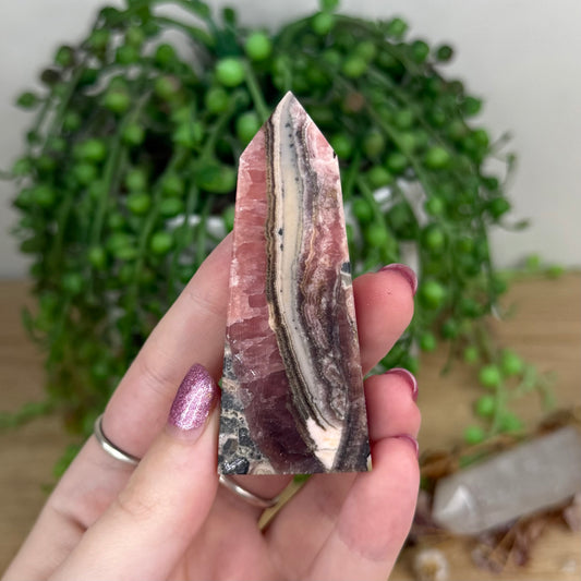 Rhodochrosite Point (W154)