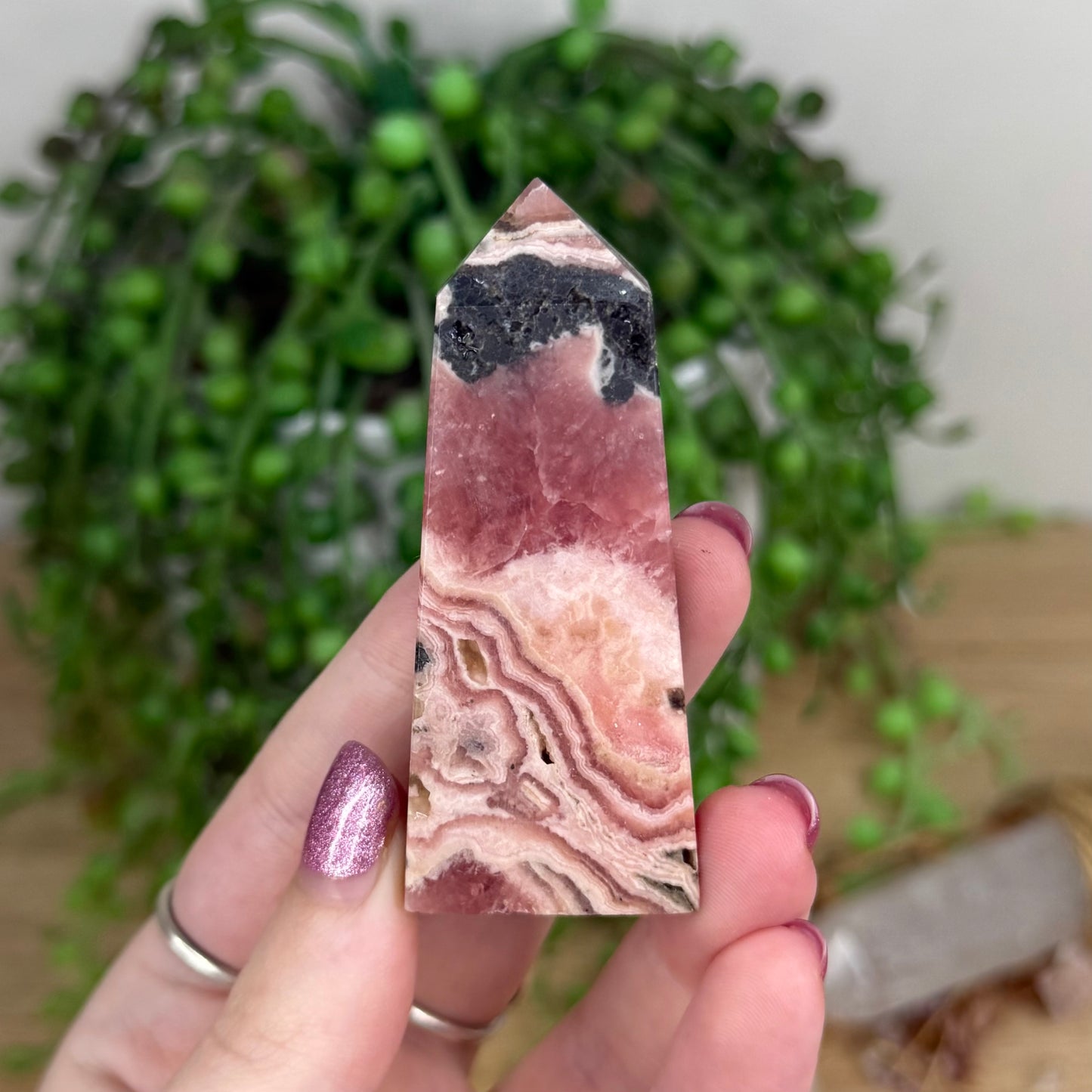 Rhodochrosite Point (W153)