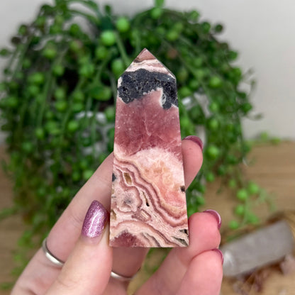 Rhodochrosite Point (W153)