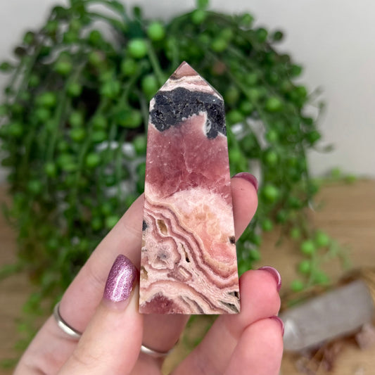 Rhodochrosite Point (W153)