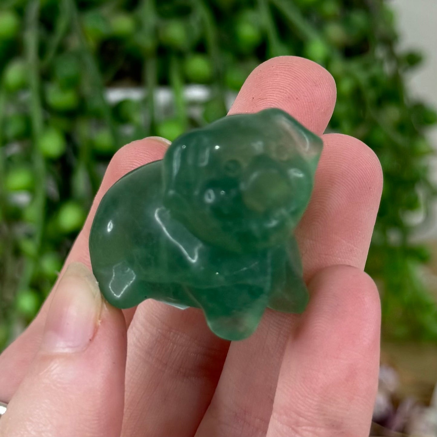 Green Fluorite Pig (M570)