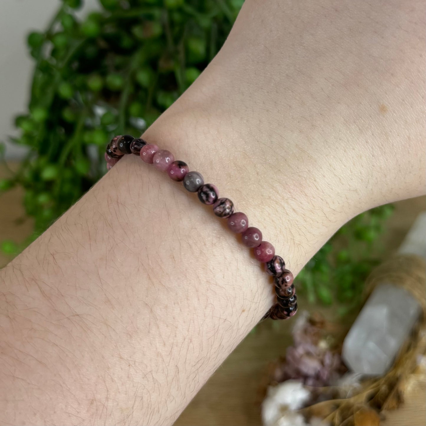 Rhodonite Bracelet (Q510) (Q509)