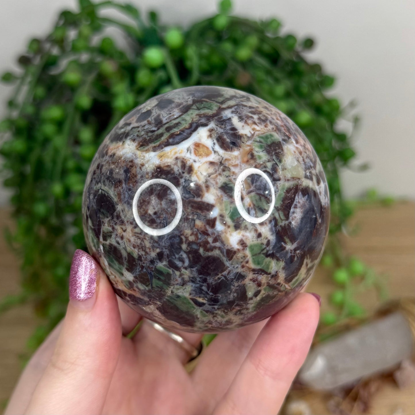 Indonesian Jasper Sphere (W163)