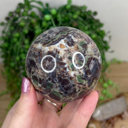 Indonesian Jasper Sphere (W163)