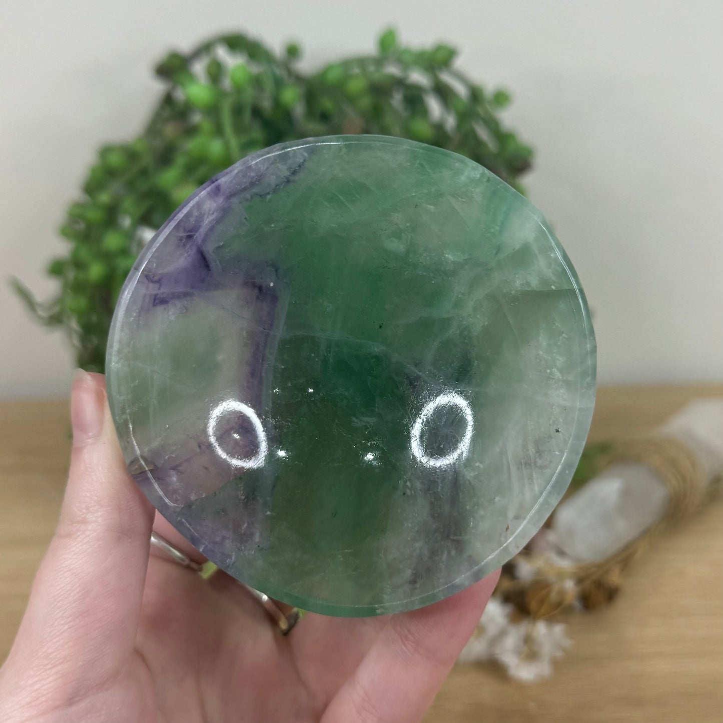 Green Fluorite Bowl (M198)